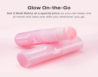 Pink collagen volume multi balm