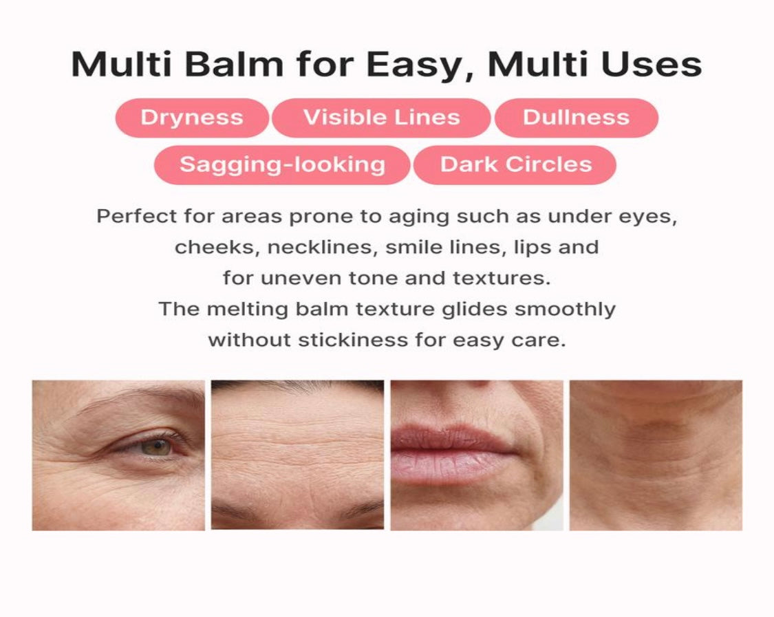 Pink collagen volume multi balm